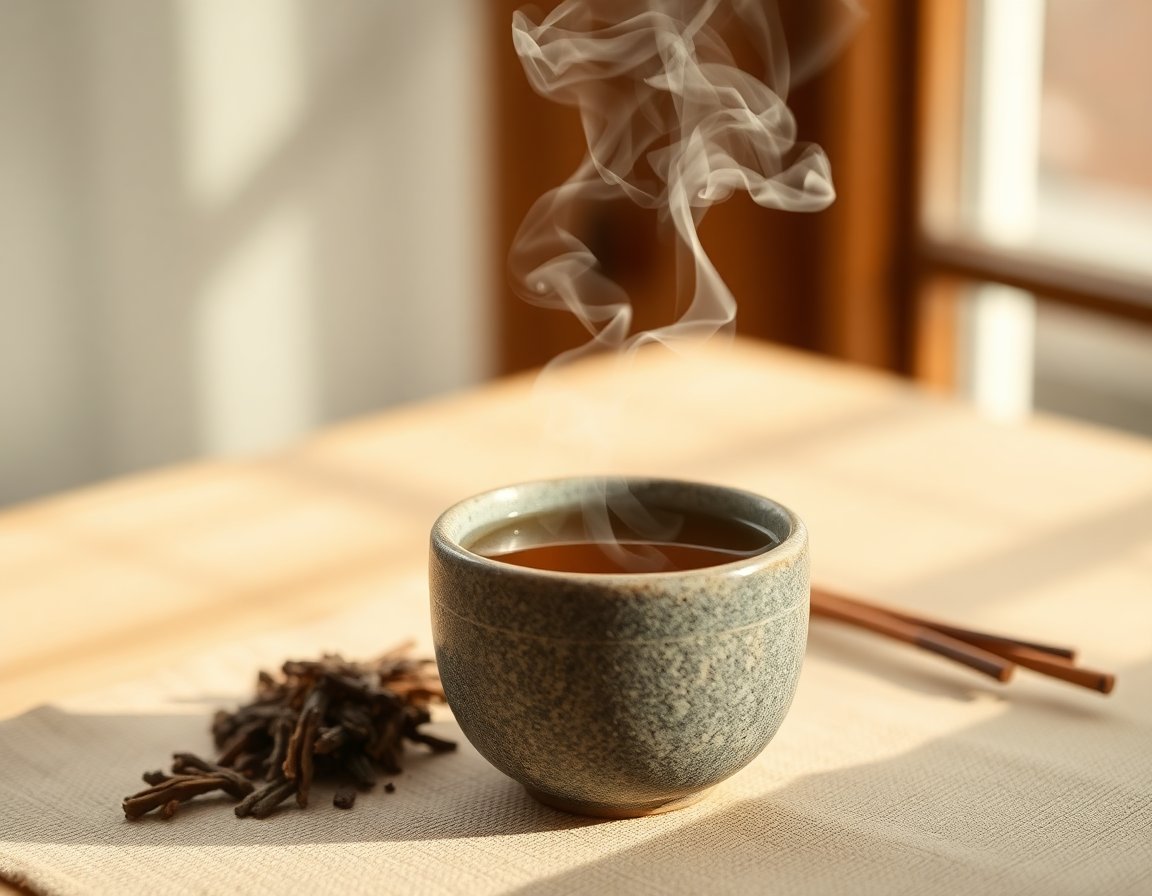 찌고 말리기를 거듭하면 빛깔이 검붉게 바뀝니다